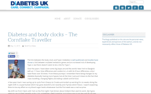 Diabetes Blog - Diabetes and Body clocks